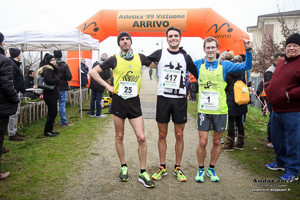 De Ponti vincitore alla Mezza Maratona del Castello