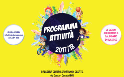 CORSI DI MOTRICITÀ, MULTISPORT E TEEN FITNESS-  ANNO 2017/18