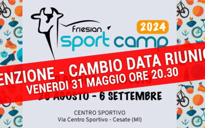 RIUNIONE – FRIESIAN SPORT CAMP